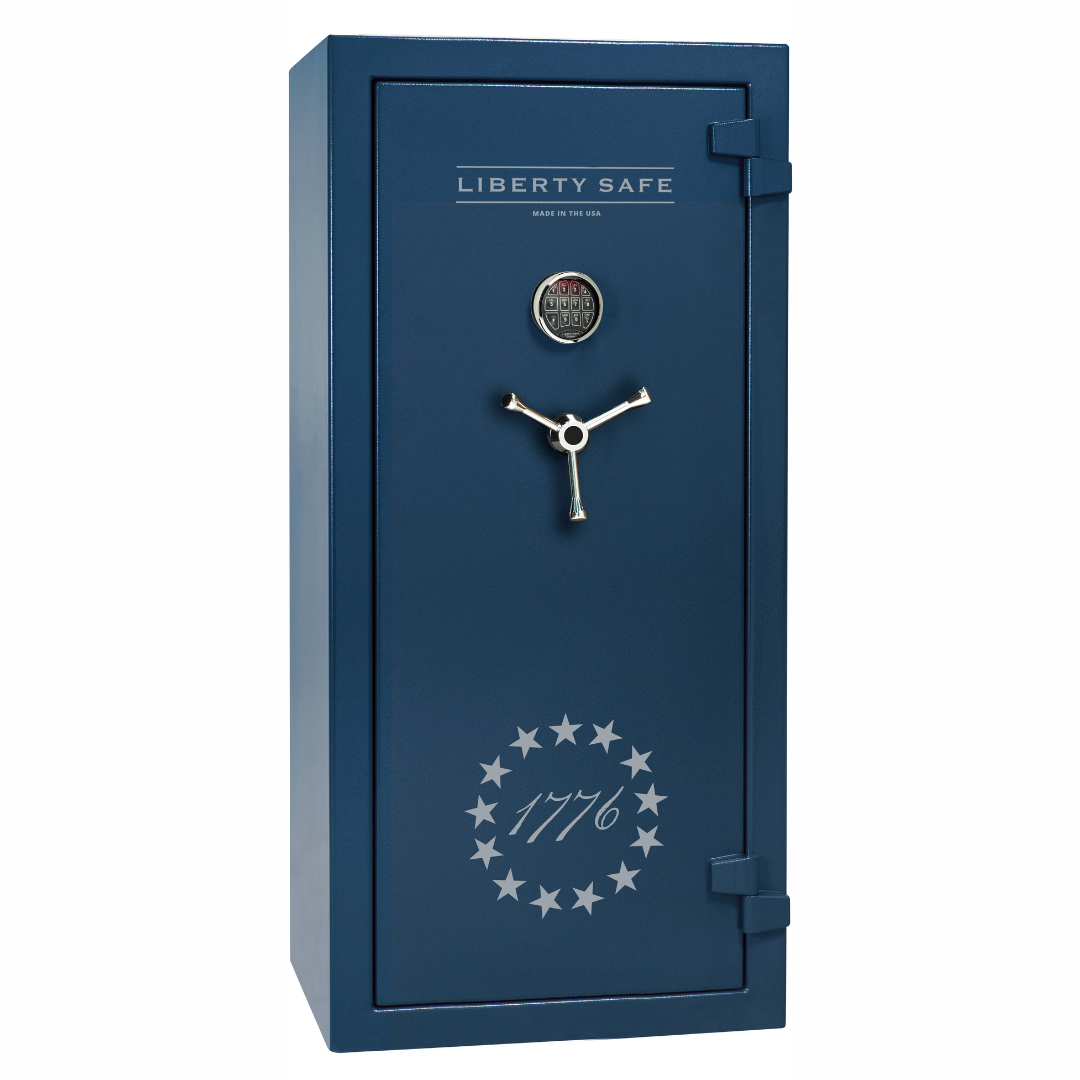 Centurion DLX Textured Blue | Chrome Elock With Glowflex Light Kit Home Security Promo 2024