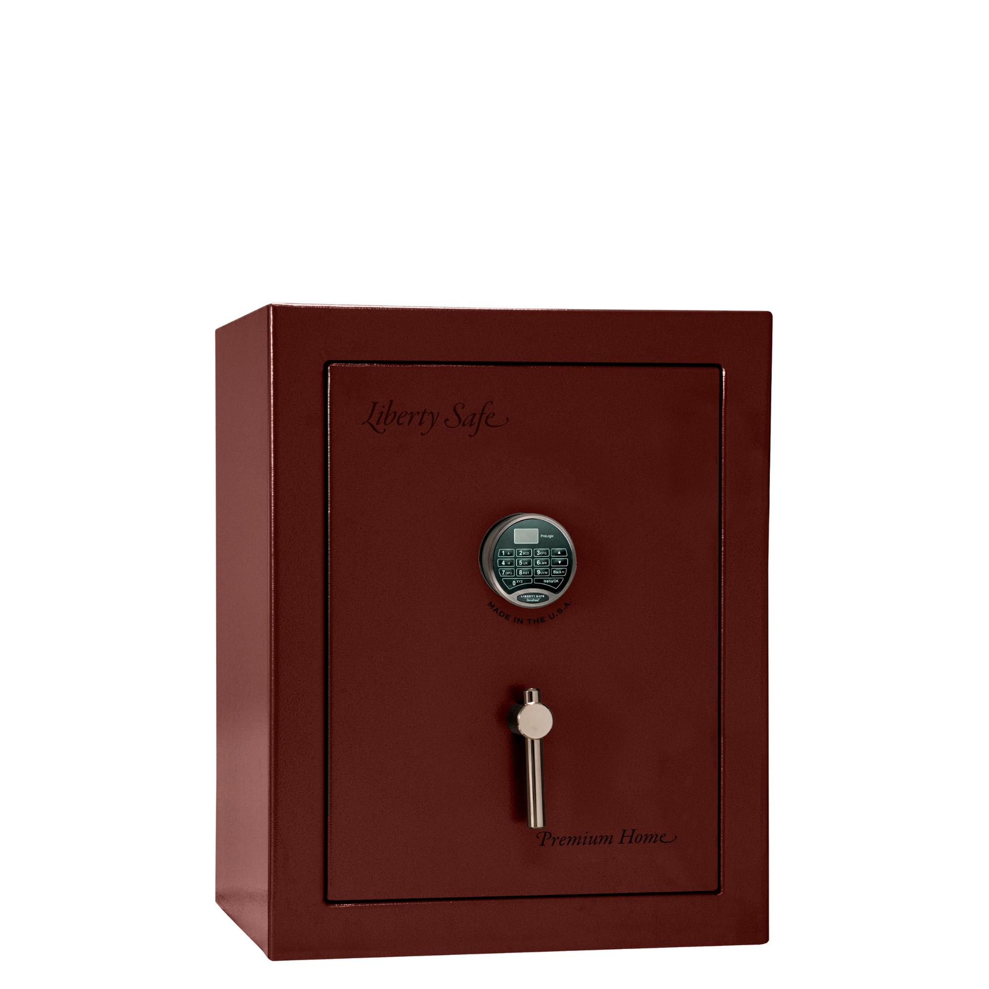 Premium Home Series | Level 7 Security | 2 Hour Fire Protection | 08 | Dimensions: 29.75"(H) x 24.5"(W) x 19"(D) | Burgundy Marble - Closed Door