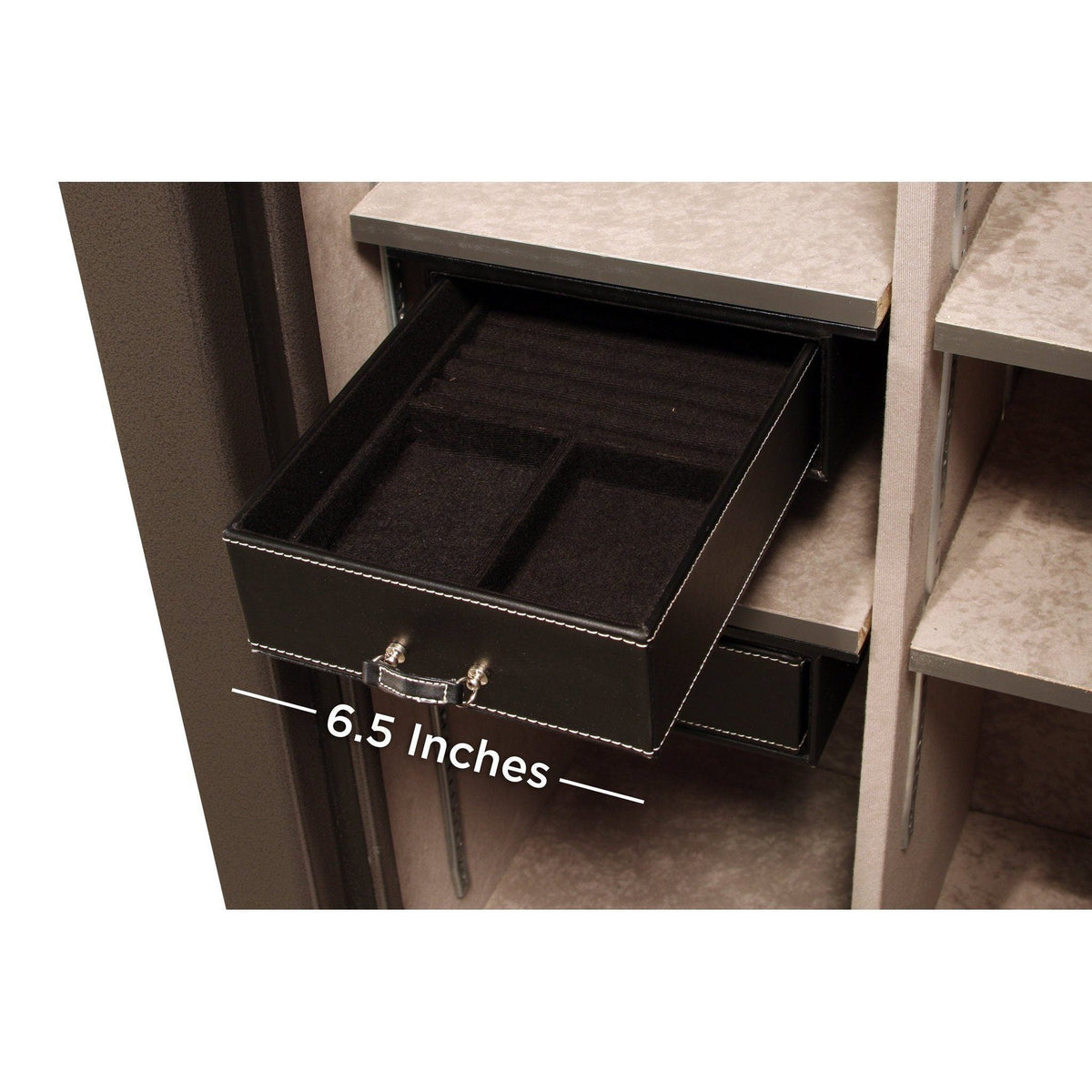 Accessory - Storage - Jewelry Drawer - 6.5 inch - under shelf mount - 20 size safes